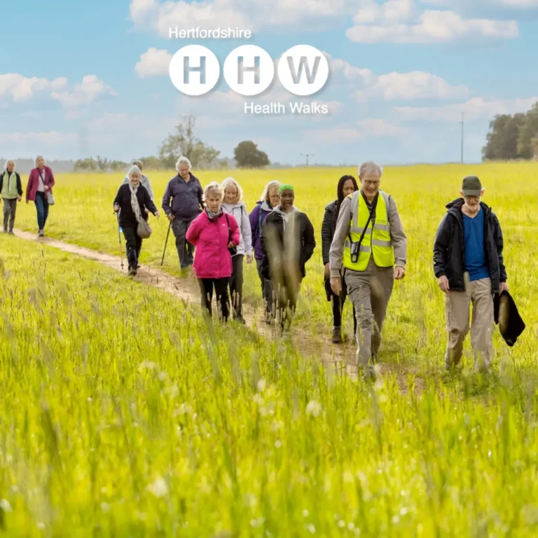 Hertfordshire Health Walks at Castle Park, Bishops Stortford