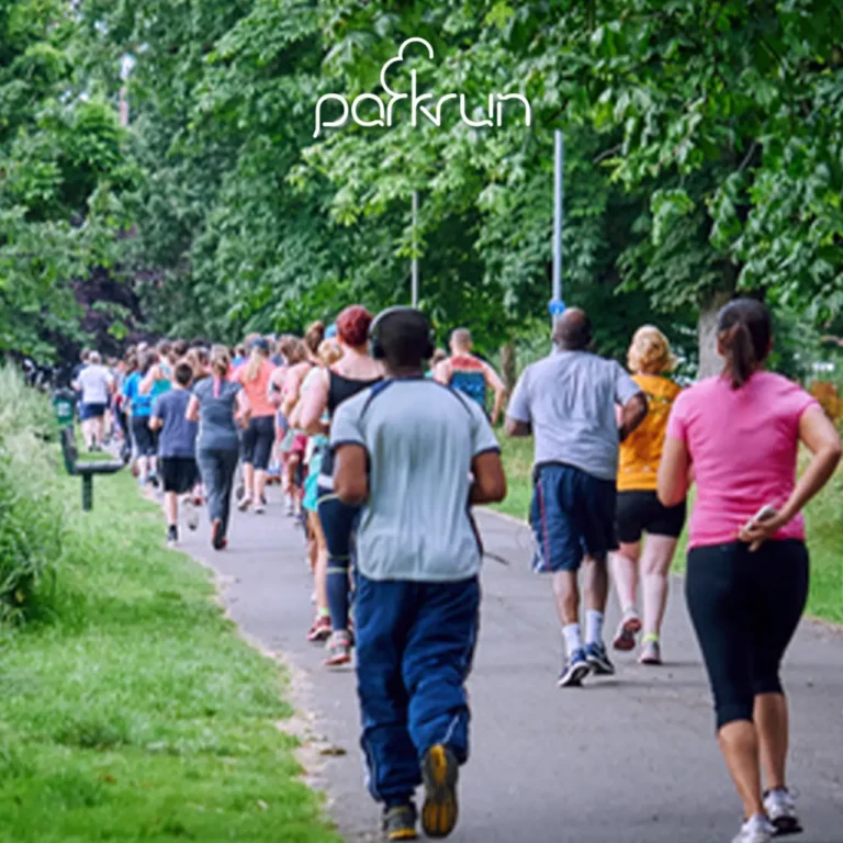 Park Run at Castle Park, Bishops Stortford