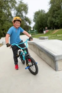 A photo of Skate Jam - The official launch of Castle Park Skate Park in August.