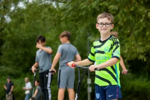 A photo of Skate Jam - The official launch of Castle Park Skate Park in August.