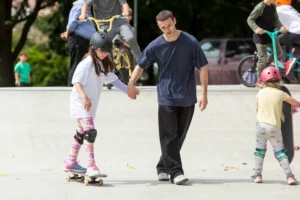 A photo of Skate Jam - The official launch of Castle Park Skate Park in August.