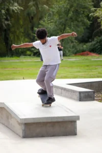 A photo of Skate Jam - The official launch of Castle Park Skate Park in August.
