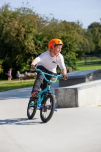 A photo of Skate Jam - The official launch of Castle Park Skate Park in August.