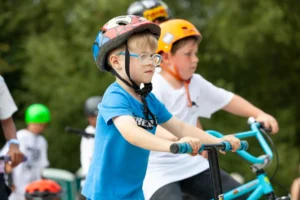 A photo of Skate Jam - The official launch of Castle Park Skate Park in August.
